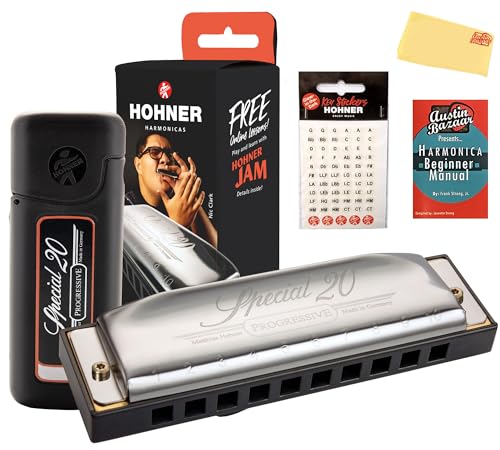 Hohner Special 20 Harmonica - Key of D w/ Key Stickers