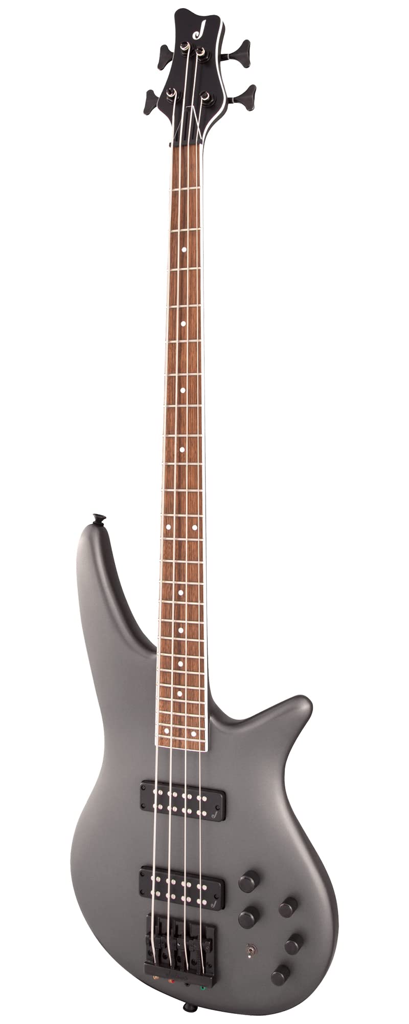 Jackson X Series Spectra Bass SBX IV Bass Guitar - Satin Graphite w/ Instrument Cable