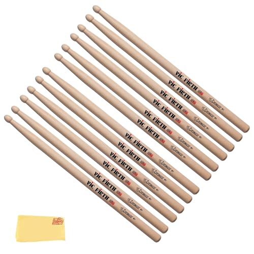 Vic Firth Corpsmaster MS1 Snare Drumsticks - 6 Pack