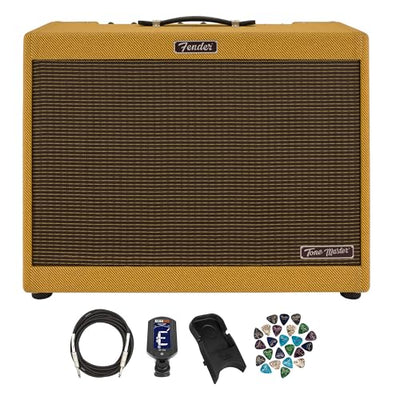 Fender Tone Master FR-12 1000-Watt 1x12 Powered Speaker Cabinet - Tweed w/ Instrument Cable