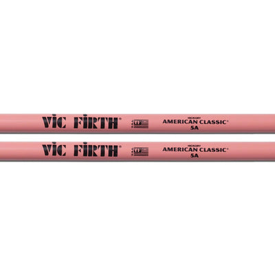 Vic Firth American Classic 5A Pink Drumsticks - 6 Pack