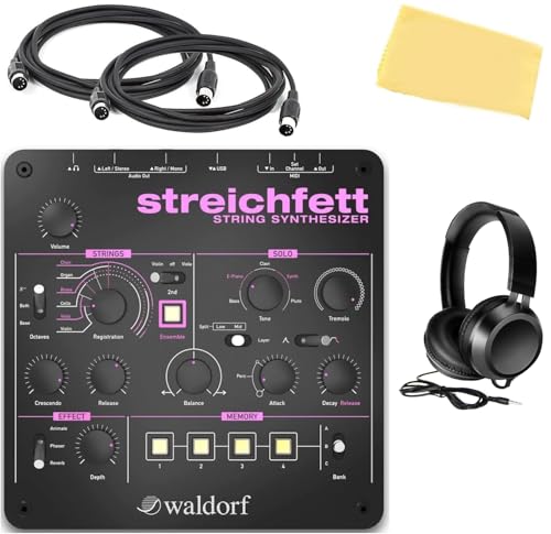 Waldorf Streichfett String Synthesizer w/ Headphones