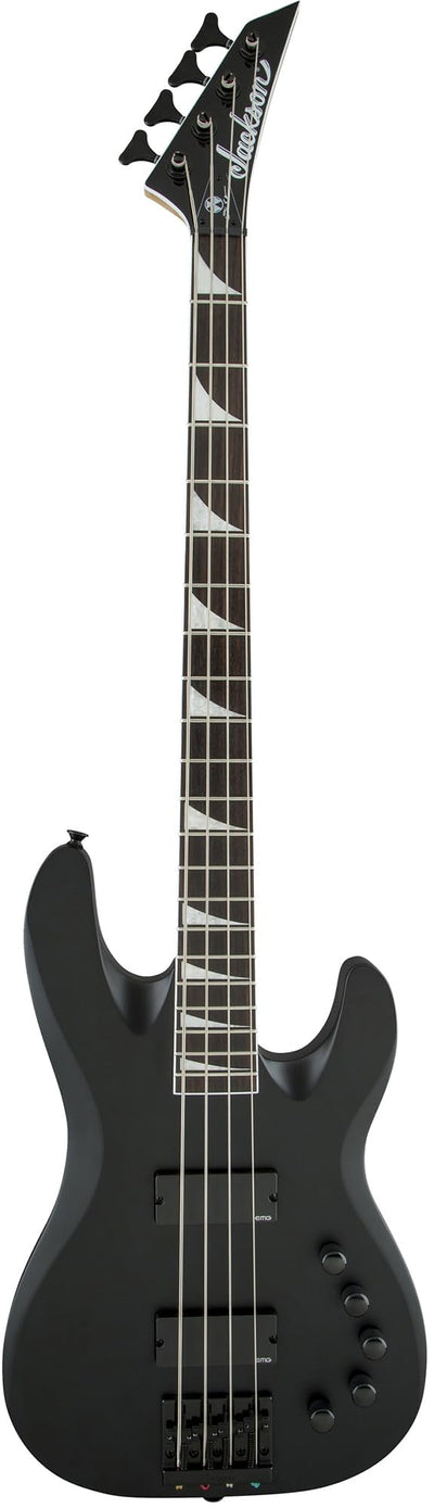 Jackson David Ellefson Concert Bass CBX IV Bass Guitar - Satin Black w/ Instrument Cable