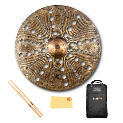 Zildjian K1427 21" K Custom Special Dry Trash Crash Cymbal w/ Drumstick Bag