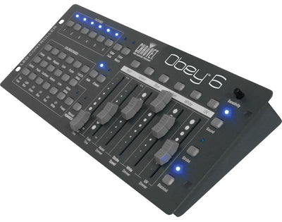 Chauvet Obey 6 DMX Controller w/ DMX Cable