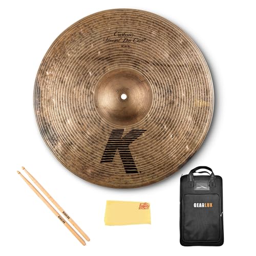 Zildjian K1419 18" K Custom Special Dry Crash Cymbal w/ Drumstick Bag