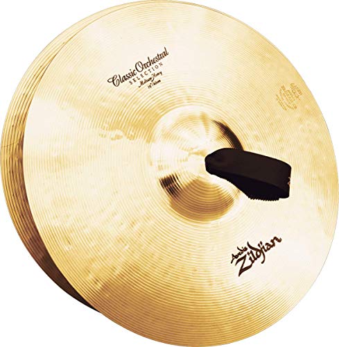 Zildjian A0753 16" A Classic Orchestral Cymbals, Medium Heavy - Pair