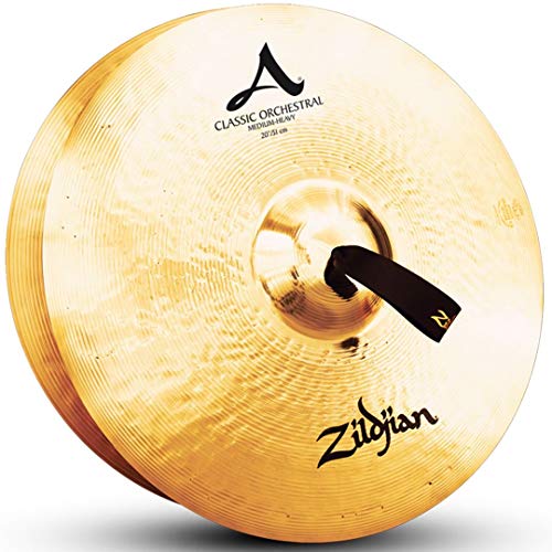 Zildjian A0769 20" A Classic Orchestral Cymbals, Medium Heavy - Pair