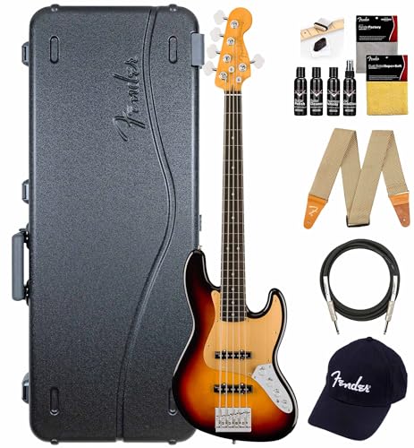 Fender American Ultra II Jazz Bass V - Ultraburst w/ Hard Case