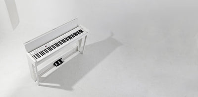 Korg C1 Air Digital Piano - White w/ Furniture Bench