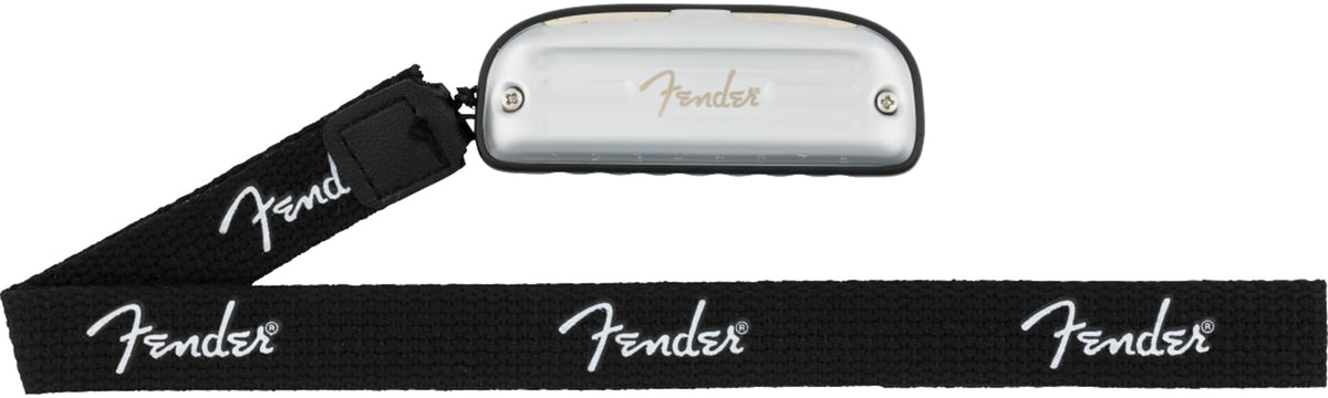 Fender Blues Junior Diatonic 8-Hole Harmonica - Key of A w/ Austin Bazaar Instructional Manual