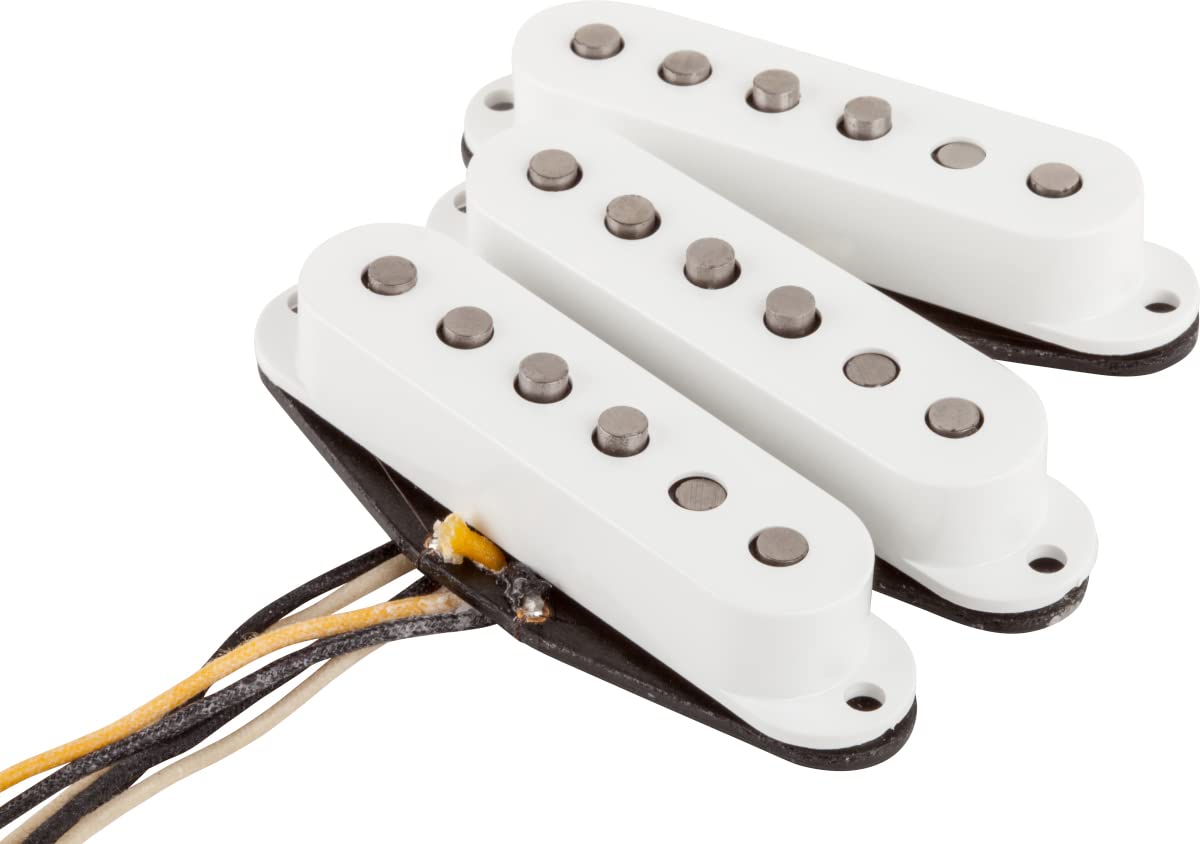 Fender Custom Shop Texas Special Stratocaster Pickups - White w/ Instrument Cable