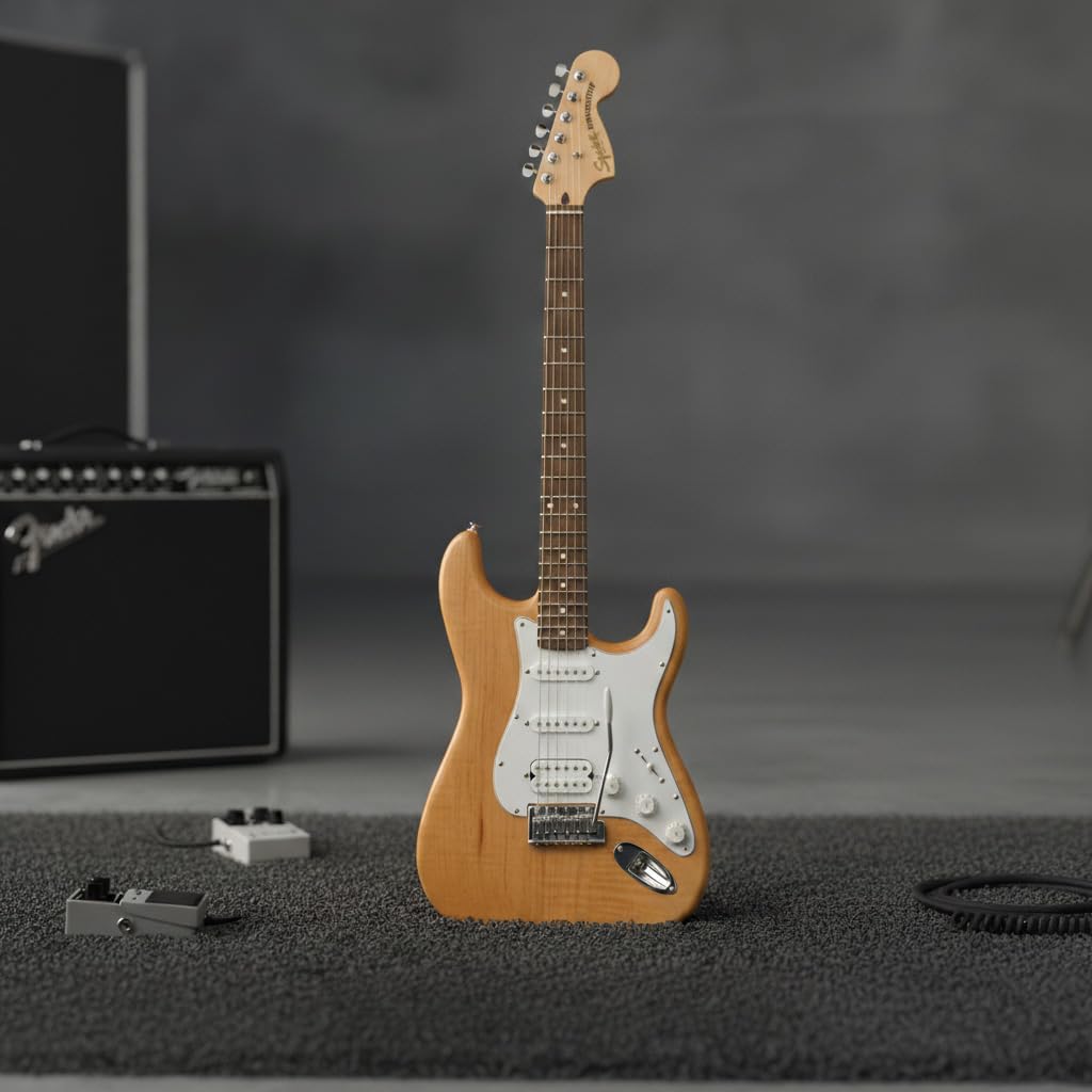 Fender Squier Affinity Stratocaster HSS - Natural