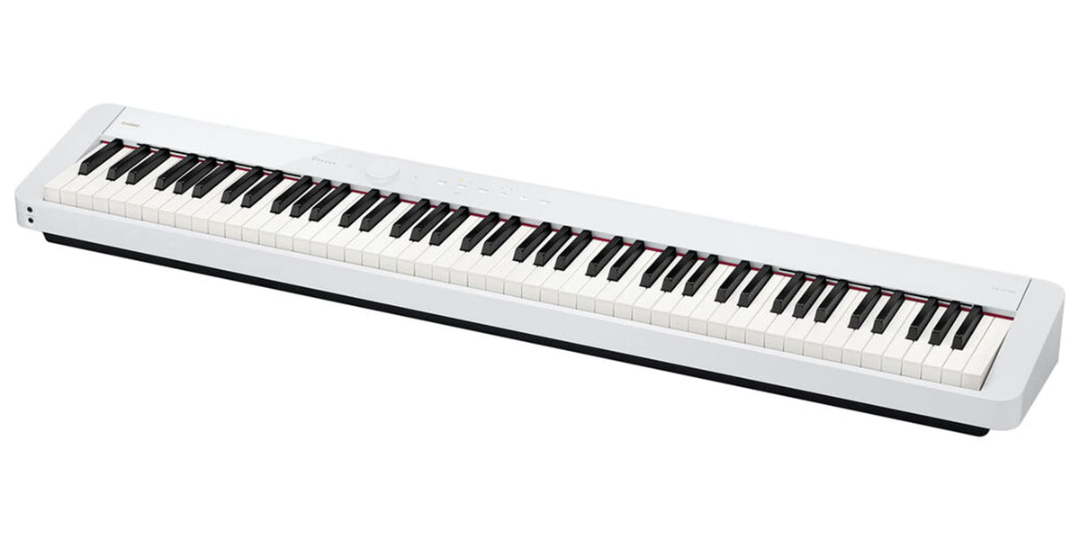 Casio PX-S1100 Privia Slim Digital Piano - White w/ Adjustable Stand