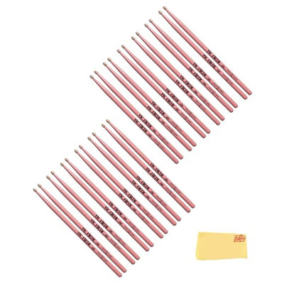 Vic Firth American Classic 5A Pink Drumsticks - 12 Pack
