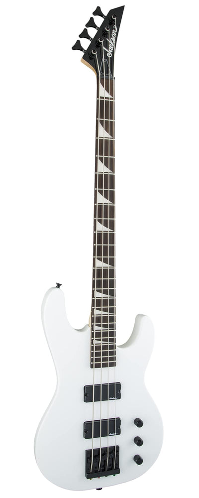 Jackson JS Series Concert Bass JS2 Bass Guitar - Snow White w/ Instrument Cable