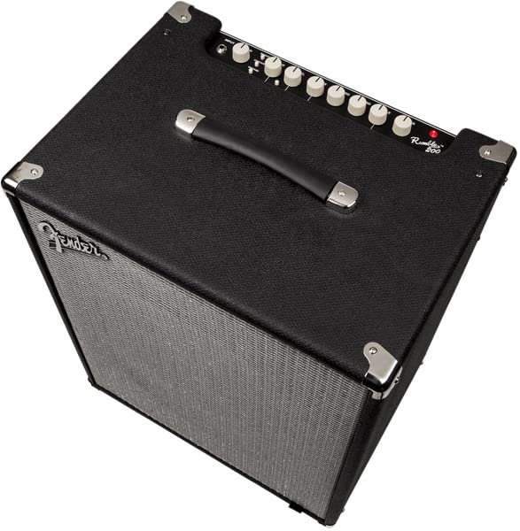 Fender Rumble 200 V3 1x15-Inch Bass Combo Amplifier w/ Amperstand Amp Cradle