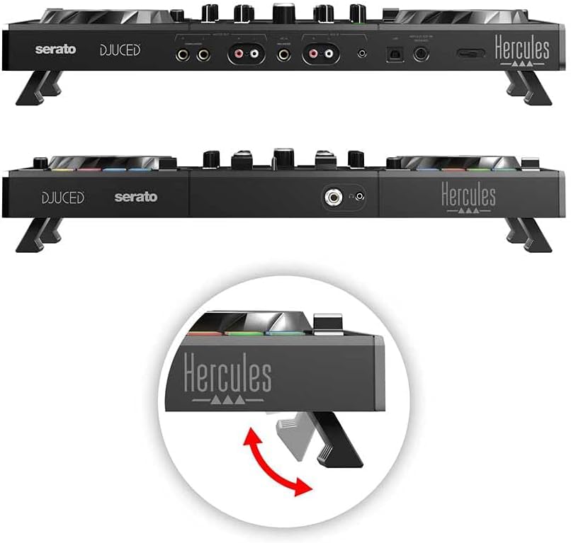 Hercules DJControl Inpulse 500 MK2 2-Channel DJ Controller w/ Case