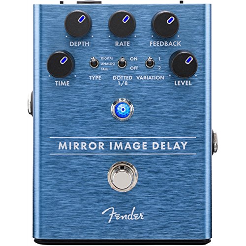 Fender Mirror Image Delay Pedal w/ Instrument Cable