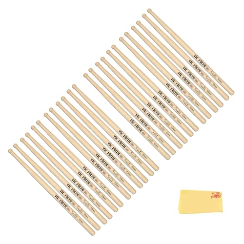 Vic Firth SRC Corpsmaster Signature Snare Roger Carter Drumsticks - 12 Pack