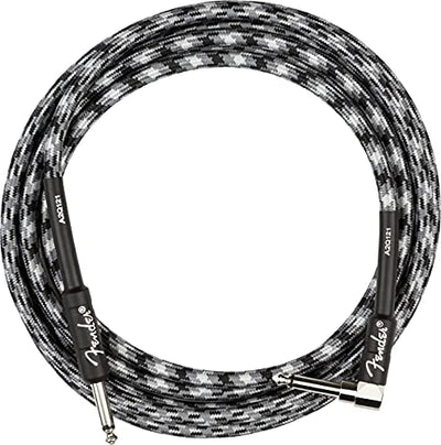 Fender 10-Foot Professional Instrument Cable, Straight-Angled, Winter Camo - 1 Pack