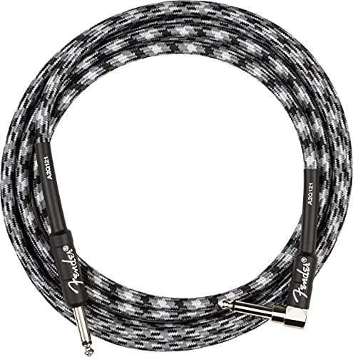 Fender 10-Foot Professional Instrument Cable, Straight-Angled, Winter Camo - 1 Pack