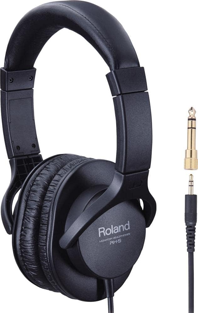 Roland RH-5 Closed-Type Stereo Headphones w/ Case