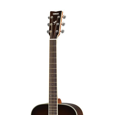 Yamaha FS830 Solid Top Small Body Acoustic Guitar - Tobacco Sunburst