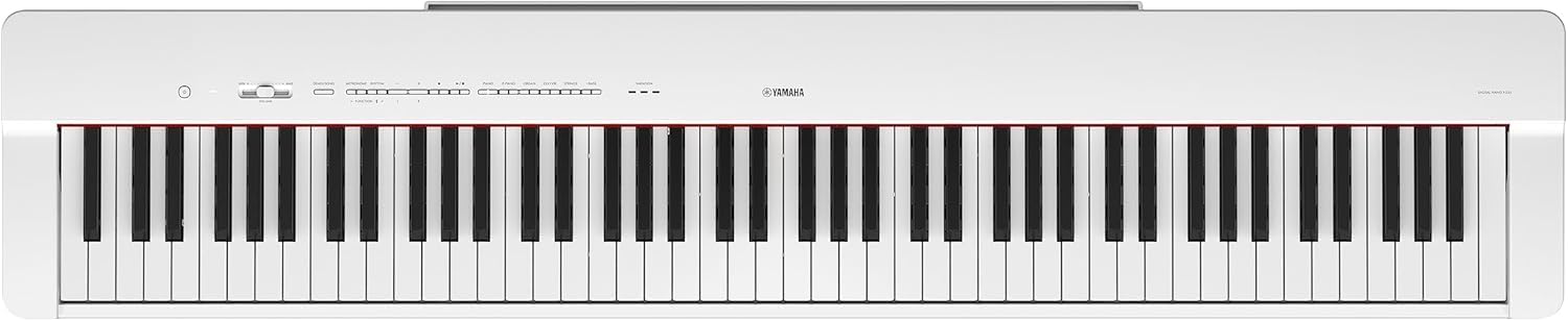 Yamaha P-225 88-Key Weighted Action Digital Piano - White