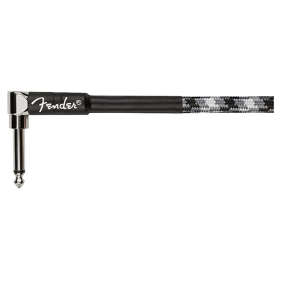 Fender 10-Foot Professional Instrument Cable, Straight-Angled, Winter Camo - 2 Pack