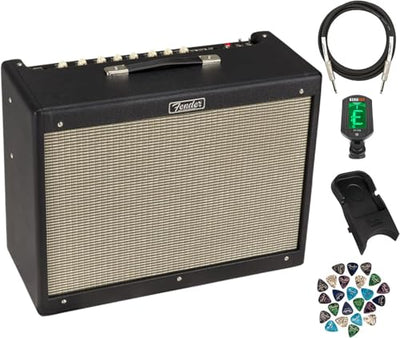 Fender Hot Rod Deluxe IV Guitar Combo Amplifier - Black w/ Fender Amperstand Guitar Cradle