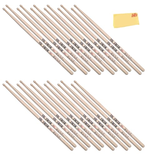 Vic Firth Signature Series Ahmir Questlove Thompson Natural Drumsticks - 12 Pack