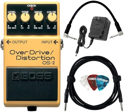 Boss OS-2 OverDrive/Distortion w/ Power Supply