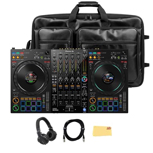 Pioneer DJ DDJ-FLX10 4-Channel Professional DJ Controller - Black w/ Case