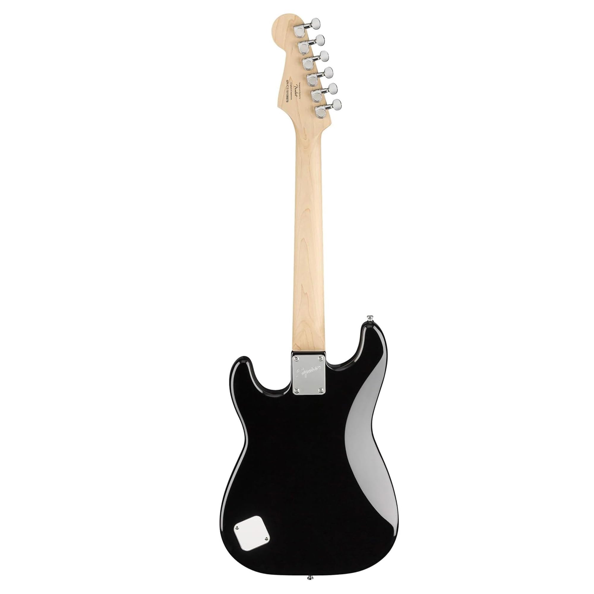 Fender Squier 3/4-Size Kids Mini Strat Electric Guitar - Sunburst w/ Amplifier