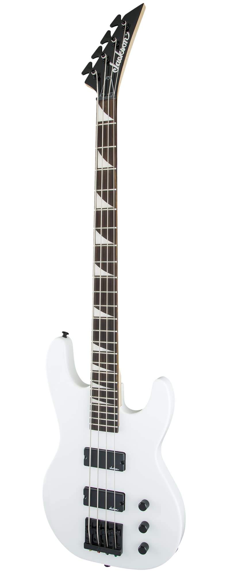 Jackson JS Series Concert Bass JS2 Bass Guitar - Snow White w/ Instrument Cable