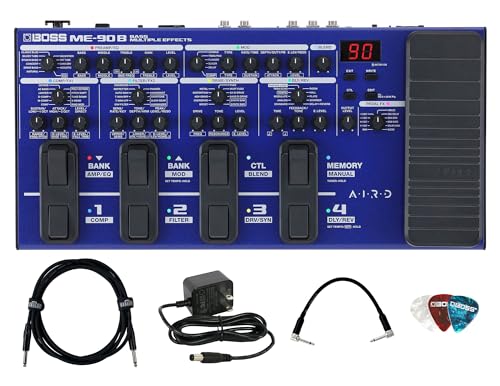 Boss ME-90B Bass Multi-Effects Processor w/ Power Supply