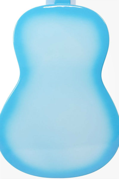 Kala MK-SD-LBBURST Makala Dolphin Soprano Ukulele - Light Blue Burst