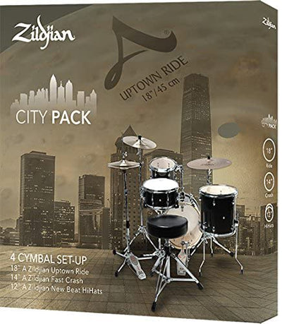 Zildjian ACITYP248 A City Cymbal Pack w/ Cymbal Bag