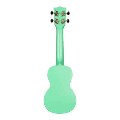 Kala KA-R-WMS-GN-S Soprano Recycled Waterman Ukulele - Sea Foam Green