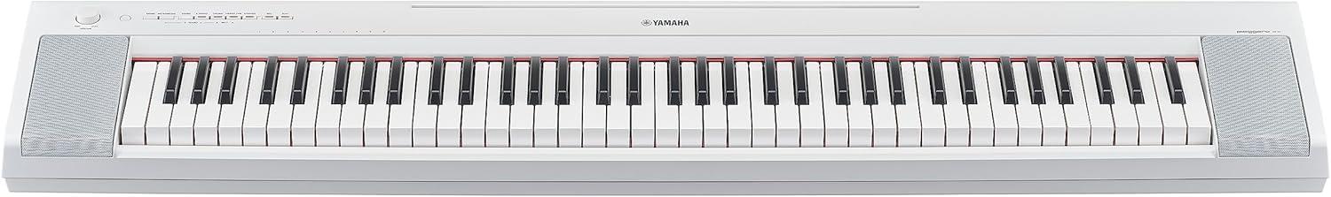 Yamaha NP-35 76-Key Piaggero Portable Keyboard - White