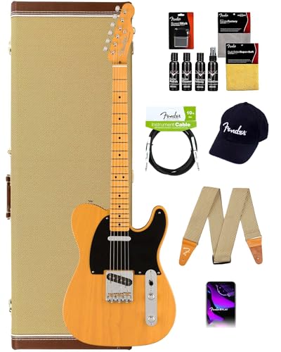 Fender American Vintage II 1951 Telecaster - Butterscotch Blonde w/ Guitar Cleaning Kit