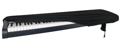 Gearlux Stretchy Keyboard Dust Cover for 88-Key Digital Pianos (60 x 22 x 8 Inches) w/ Keyboard Stand