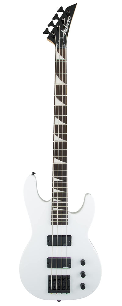 Jackson JS Series Concert Bass JS2 Bass Guitar - Snow White w/ Instrument Cable