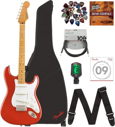 Fender Squier Classic Vibe '50s Stratocaster - Fiesta Red w/ Gig Bag