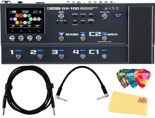 Boss GX-100 Guitar Effects Processor w/ Instrument Cable