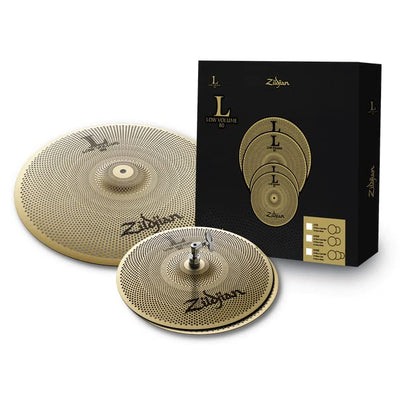 Zildjian LV38 L80 Low Volume Cymbal Set w/ Cymbal Bag