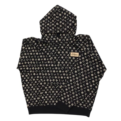 Zildjian Icon Loose Fit Hoodie, Black - 2XL