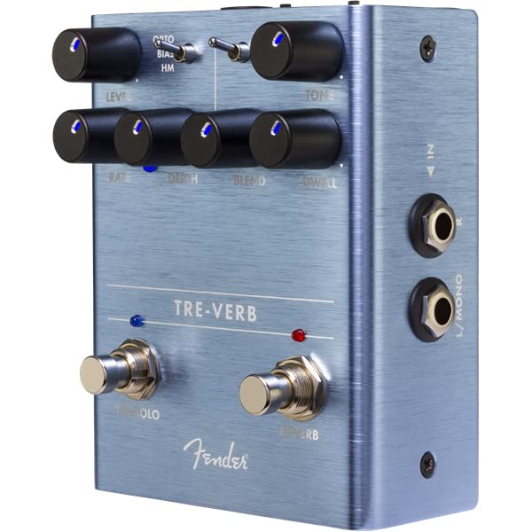 Fender Tre-Verb Digital Reverb-Tremolo Pedal w/ Power Supply