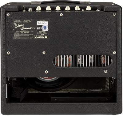 Fender Blues Junior IV Guitar Combo Amplifier - Black w/ Fender Amperstand Guitar Cradle